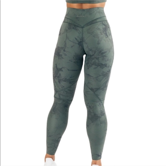 Alphalete Pants & Jumpsuits Alphalete Alphalux Force Leggings Storm